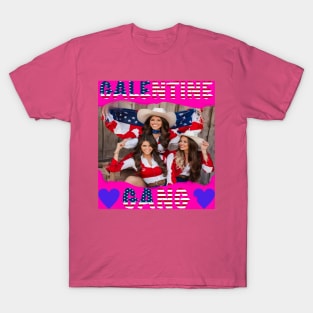 Galentine gang all American girls T-Shirt